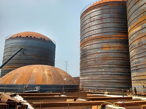 渝中焦粉钢板仓